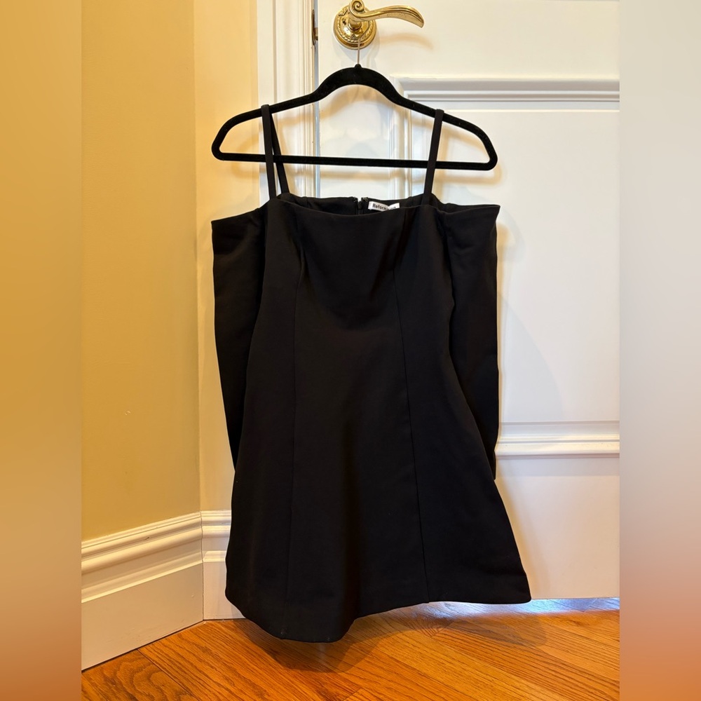 Reformation Elegant Black Camisole